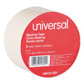 Tapes | Universal UNV51301 3 in. Core 24 mm x 54.8 mm General Purpose Masking Tape - Beige (3/Pack) image number 0