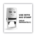 Office & Office Supplies | NIO 071510 2.75 in. x 2.75 in. Ink Pad for NIO Stamp with Voucher - Noble Blue image number 3