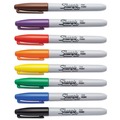 Permanent Markers | Sharpie 30078 Fine Bullet Tip Permanent Marker - Assorted Colors (8/Set) image number 1