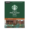 Coffee | Starbucks 12434812 Coffee K-Cups Pack - Pike Place (24/Box) image number 1