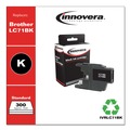 Back to School Sale | Innovera IVRLC71BK Remanufactured 300 Page-Yield Replacement Ink for LC71BK - Black image number 1