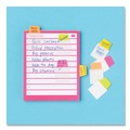 Dividers & Tabs | Avery 74762 1 in. x 1.5 in. 1/5-Cut Ultra Tabs Repositionable Tabs - Assorted Neon Colors (80/Pack) image number 3