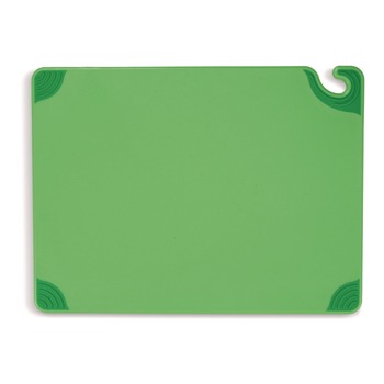 FACILITY MAINTENANCE SUPPLIES | San Jamar CBG182412GN 24 in. x 18 in. x 0.5 in. Saf-T-Grip Cutting Board - Green
