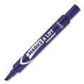 Permanent Markers | Avery 08884 Broad Chisel Tip Large Desk-Style MARKS A LOT Permanent Marker - Purple (1-Dozen) image number 3