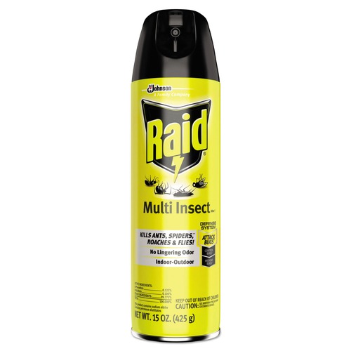 Cleaning & Janitorial Supplies | Raid 300819EA 15 oz Aerosol Spray Multi Insect Killer image number 0