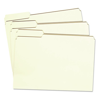 Smead 15331 0.75 in. Expansion 1/3-Cut Tabs Left Position Legal Size File Folders - Manila (100/Box)