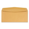 Envelopes & Mailers | Quality Park QUA11362 4.5 in. x 10.38 in. No. 11 Commercial Flap Gummed Closure Kraft Envelope - Brown Kraft (500/Box) image number 3