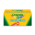 Colored Pencils | Crayola 510400 3.19 in. x 0.38 in. Colored Drawing Chalk - Assorted Colors (144/Set) image number 3