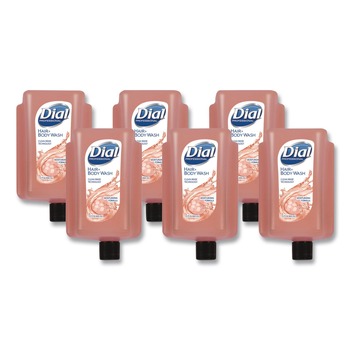PRODUCTS | Dial Professional 16304CT 15 oz Hair and Body Wash Refill for Versa Dispenser - Neutral Scent (6/Carton)