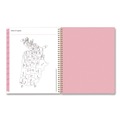 Notebooks & Pads | Blue Sky 137264 11 in. x 8.5 in. 12-Month (Jan to Dec): 2026 Mimi Pink Monthly Planner - Floral Artwork, Pink/Blue/Rose Cover image number 8