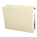 File Folders | Smead 24210 Straight Tabs Letter Size 0.75 in. Expansion Shelf-Master Heavyweight End Tab Folders - Manila (50/Box) image number 2