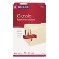 File Folders | Smead 19537 0.75 in. Expansion 1/3-Cut Top Tab Fastener Folders, 2 Fasteners - Legal Size/Manila Exterior (50/Box) image number 5