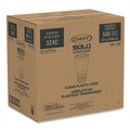 Cups and Lids | Dart 32AC 32 oz. Ultra Clear Pedestal Plastic PET Cups - Clear (500/Carton) image number 4