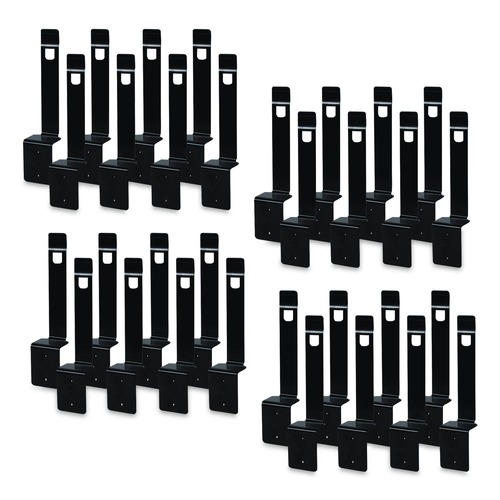 Wall Racks & Hooks | PURELL 5830-08-BLK Rail Mount for ES Everywhere System - Black (4/Carton) image number 0
