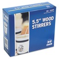 Coffee | AmerCareRoyal R810 5.5 in. Wood Coffee Stirrers (10000/Carton) image number 5