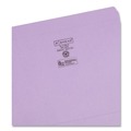 Just Launched | Smead 12410 Colored File Folders with Reinforced Top Straight Tabs - Letter, Lavender (100/Box) image number 2