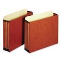 File Folders | Pendaflex FC1524P 3.5 in. Expansion Letter Size File Cabinet Pockets - Redrope (10/Box) image number 1