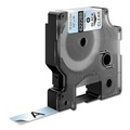 Labels | DYMO 622289 Rhino 0.5 in. x 18 ft. Permanent Vinyl Industrial Label Tape - Clear/Black Print image number 1