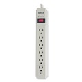 Surge Protectors | Tripp Lite TLP615 6 AC Outlets 15 ft. Cord 790 J Protect It! Surge Protector - Light Gray image number 1