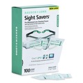 Cleaning & Janitorial Supplies | Bausch & Lomb 8576 Sight Savers 8 in. x 5 in. Pre-Moistened Anti-Fog Tissues with Silicone (100/Box) image number 0