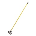 Cleaning Tools | Carlisle 4166404 1 in. Diameter x 60 in. Sparta Spectrum Quik-Release Fiberglass Mop Handle - Yellow image number 0