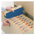 File Folders | Smead 73215 1.75 in. Expansion Letter Size Colored File Pockets - Blue image number 4