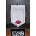 Odor Control | Fresh Products TWDS-F-006I036M-01 0.42 oz. Tidal Wave Urinal Screen - Apple Scent, Red (6/Box) image number 4