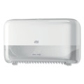 Paper Towels and Napkins | Tork 473200 14.17 x 5.08 x 8.23 Elevation Coreless High Capacity Bath Tissue Dispenser - White image number 4
