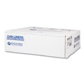  | Inteplast Group S404822K 45 gal. 22 microns 40 in. x 48 in. High-Density Interleaved Commercial Can Liners - Black (25 Bags/Roll, 6 Rolls/Carton) image number 4