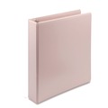 Binders | Samsill U69540 Earth's Choice 11 in. x 8.5 in. 1.5 in. Capacity Plant-Based BOHO D-Ring View Binders - Rose (2/Pack) image number 1