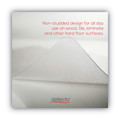 Office Chair Mats | Deflecto CM2E442FCOM 46 x 60 EconoMat All Day Use Chair Mat for Hard Floors - Clear image number 4