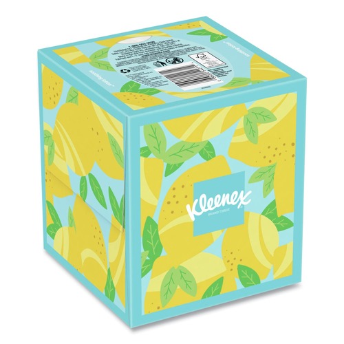 Paper Towels and Napkins | Kleenex 54271 Soothing Lotion 3-Ply Facial Tissue - White (1620/Carton) image number 0