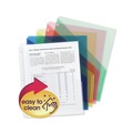 Sheet Protectors | Smead 89505 Organized Up 2-Section Poly Slash Jackets - Letter Size/Assorted Colors (5/Pack) image number 3