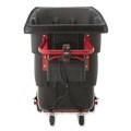 Trash & Waste Bins | Rubbermaid Commercial 2173519 101 gal 850 lb Capacity Plastic Motorized Roto Tilt Truck - Black image number 1