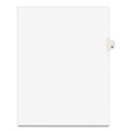 Dividers & Tabs | Avery 01058 11 in.x 8.5 in. 10-Tab Avery Style 58 Preprinted Legal Exhibit Side Tab Index Dividers - White (25/Pack) image number 1