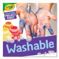 Acrylic & Tempera Paint | Crayola 541204 2 oz Washable Paint - Assorted Colors (6/Set) image number 2