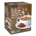 Coffee | Cafe Escapes 5000330121 Hot Cocoa K-Cups - Milk Chocolate (96/Carton) image number 2