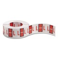 Labels | Smead 67082 1 in. x 1.25 in. L Color-Coded End Tab Filing Labels - White (500/Roll) image number 0