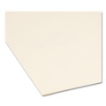 File Folders | Smead 10335 0.75 in. Expansion Reinforced 1/3-Cut Tab 11-pt Manila File Folders - Letter Size/Manila (100/Box) image number 3