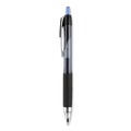 Pens | uni-ball 1790923 Signo Extra-Fine 0.38 mm Retractable 207 Gel Ultra Micro Gel Pen - Blue Ink Clear/Black Barrel (1-Dozen) image number 2