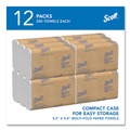 Cleaning & Janitorial Supplies | Scott 03650 9.2 in. x 9.4 in. Multi-Fold Towels - White (3000/Carton) image number 2