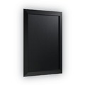 Chalkboards | MasterVision PM07151620 Kamashi 36 in. x 24 in. Wood Frame Chalk Board - Black image number 1