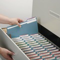 File Folders | Smead 12040 0.75 in. Expansion Top Tab Colored 2-Fastener Folders - Letter Size/Blue Exterior (50/Box) image number 7