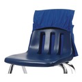 Office Chairs | Victor 00101 11 x 16 x 14 Elastic-Back Seat Sack for Chairs 12 in. to 17 in. Wide - Blue image number 1