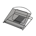 Office Desks & Workstations | Safco 2161BL 12.25 in. x 12.25 in. x 2 in. Onyx Mesh Laptop Stand - Black image number 1