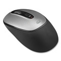 Clearance Center | Adesso A10 2.4 GHz Frequency 30 ft. Wireless Range iMouse A10 Antimicrobial Wireless Mouse - Black/Silver image number 2