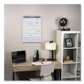 Bulletin Boards | AT-A-GLANCE PM2-28 12 in. x 17 in. Monthly Wall Calendar 2025 - White Sheets image number 3