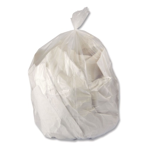 Trash Bags | Heritage H4832MC RAC 24 in. x 32 in. 16 gal. 0.5 mil Linear Low-Density Can Liners - Clear (500/Carton) image number 0