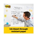 Notebooks & Pads | Post-it Easel Pads Super Sticky 561WL VAD 2PK 30 Sheets Presentation Format 1.5-in Rule 25-in x 30-in Vertical-Orientation Self-Stick Easel Pads - White (2/Carton) image number 4