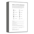 Copy & Printer Paper | Southworth 403C 8.5 in. x 11 in. 20 lb Bond Weight 25 Percent Cotton Business Paper - White (1/Box) image number 1